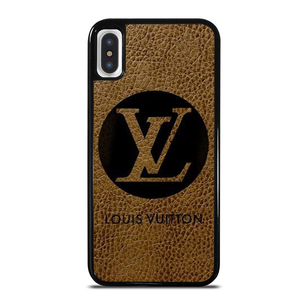 LOUIS VUITTON PARIS LV LOGO LEATHER iPhone X / XS Case